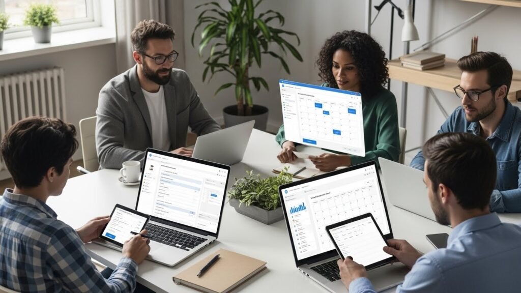 Best Free Online Collaboration Tools for Teams in 2026 In today’s fast-paced work environment, staying connected and organized is more important than ever. Whether you’re managing a remote team, coordinating projects, or just trying to keep communication flowing smoothly, free online collaboration tools can be a game-changer. With the right software, you can streamline team communication, manage tasks efficiently, and keep everyone on the same page without breaking the budget. Why Free Online Collaboration Tools Are Essential Many teams underestimate the value of robust collaboration software. Without a central hub for communication and task management, projects can quickly become chaotic. Here’s why free online collaboration tools are worth exploring: Centralized Communication: Instead of scattered emails or messages, teams can chat, share files, and discuss projects in one place. Task Management: Assign tasks, set deadlines, and track progress to ensure nothing falls through the cracks. Cost Efficiency: Free tools provide essential features without the upfront cost, making them ideal for startups and small teams. Accessibility: Cloud-based collaboration tools let team members work from anywhere, on any device. Top Free Online Collaboration Tools with Team Chat and Task Management Here’s a breakdown of the best options for teams looking to improve collaboration without spending a dime. 1. Slack (Free Plan) Slack is one of the most popular team chat apps available. Its free plan allows for 90-day message history, 10 integrations with other apps, and 1-on-1 video calls. Slack helps teams stay connected through channels, direct messages, and file sharing, making it easy to communicate in real-time. Best For: Teams that prioritize messaging and instant communication. Features: Channel-based chats, file sharing, basic integrations. 2. Trello Trello is a visually intuitive project management tool that uses boards, lists, and cards to organize tasks. Its free plan includes unlimited personal boards, 10 team boards, and essential automation, making it a great choice for small teams who need lightweight task management. Best For: Task tracking and simple project organization. Features: Drag-and-drop boards, checklists, labels, and basic Power-Ups. 3. Microsoft Teams (Free Version) Microsoft Teams provides both team chat and project management capabilities. The free version includes unlimited chat messages, built-in Office apps like Word and Excel, and video calls for up to 100 participants. It’s a solid option for teams already using Microsoft 365 products. Best For: Teams familiar with Microsoft Office ecosystem. Features: Chat, video conferencing, file sharing, Office integration. 4. Asana (Free Plan) Asana combines task management and collaboration in one platform. Its free version supports up to 15 users, unlimited tasks and projects, and basic reporting. Asana’s intuitive interface allows teams to create projects, assign tasks, and track deadlines effectively. Best For: Teams focused on task and project management. Features: Tasks, subtasks, boards, calendars, and basic dashboards. 5. ClickUp (Free Plan) ClickUp is a flexible collaboration platform that combines project management, docs, and team chat. Its free plan includes unlimited tasks, users, and 100MB of storage. ClickUp is highly customizable, making it ideal for teams that want everything in one place. Best For: Teams seeking an all-in-one productivity tool. Features: Task lists, dashboards, docs, chat, goals, and reminders.