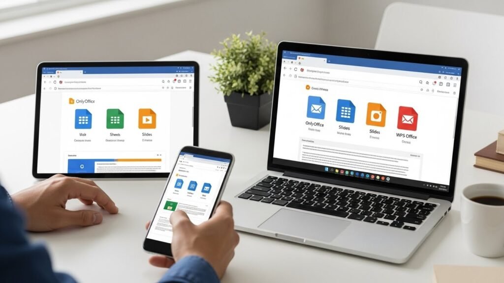 Google Docs, Sheets & Slides: Best for Collaboration Google’s office tools are entirely browser-based and excel at real-time collaboration. While technically separate apps, together they form a strong office suite alternative. Key Strengths Live collaboration and commenting Automatic cloud saving Very easy to use Accessible from any device Limitations Limited advanced formatting Internet connection required for full use For teams, educators, and remote workers, Google Docs is often the most practical choice, especially when collaboration matters more than advanced layout control. OnlyOffice Free Edition: Best for Business Compatibility OnlyOffice has gained popularity for its strong Microsoft Office file compatibility. The free version offers document, spreadsheet, and presentation tools that closely resemble Microsoft Office. Key Strengths Very high DOCX, XLSX, and PPTX compatibility Modern, familiar interface Good for business workflows Limitations Some advanced features locked behind paid plans Setup may be complex for non-technical users OnlyOffice stands out as one of the best Microsoft Office free alternatives for professionals who want a familiar experience. WPS Office Free: Best Polished Experience WPS Office offers a visually polished interface and strong file compatibility. Its free version includes ads but still delivers solid performance. Key Strengths Clean, modern design Good Microsoft Office compatibility Lightweight and fast Limitations Ads in the free version Some features require upgrades For users who care about design and ease of transition from Microsoft Office, WPS Office is an appealing free option. Comparing Free vs Paid Office Suite Software Deals 2026 While free tools are powerful, paid office suite software deals in 2026 still exist for specific needs. Paid plans typically offer: Advanced collaboration and security Business-grade support AI-powered writing and analysis tools Enterprise compliance features If you work in a regulated industry, manage large teams, or need advanced automation, paid office suite software deals 2026 may still be worth considering. For most individuals and small businesses, however, free tools are more than enough. Best Free Office Suite for Business Use Not all free tools are suitable for professional environments. Based on stability, compatibility, and features, the strongest options for business use are: LibreOffice – best for offline and document-heavy work OnlyOffice – best for Microsoft Office compatibility Google Docs – best for team collaboration The right choice depends on how your business works, not just the feature list. How to Choose the Right Free Office Suite Before switching, ask yourself a few practical questions: Do I need offline access? Will I collaborate with others in real time? How important is Microsoft file compatibility? Am I comfortable using cloud-based tools? Answering these honestly will help you choose the best free office suite software for your workflow.