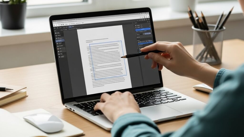 Step-by-Step: How to Crop Pages Using a Free PDF Editor Here’s a simple workflow you can follow, whether using an online tool or desktop editor: Open your free PDF editor to crop pages. Upload the PDF file you want to edit. Select the page or pages you want to crop. Draw a rectangle around the area you wish to keep. Apply the crop and review your document to make sure it looks right. Download or save the cropped PDF to your device. Tips for a Smooth Cropping Experience Always keep a backup of your original PDF before cropping. Zoom in to make sure the crop area is precise. Check multiple pages to maintain consistency if cropping several at once. If using online tools, confirm they delete your files after processing to ensure privacy.