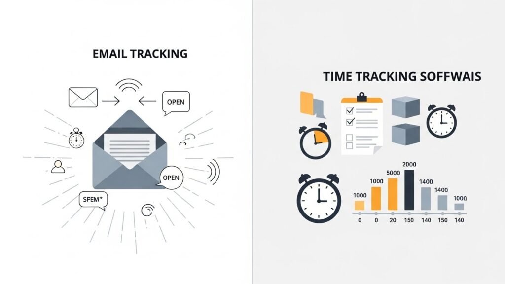 Email Tracking Software and Time Tracking Software: What’s the Difference?