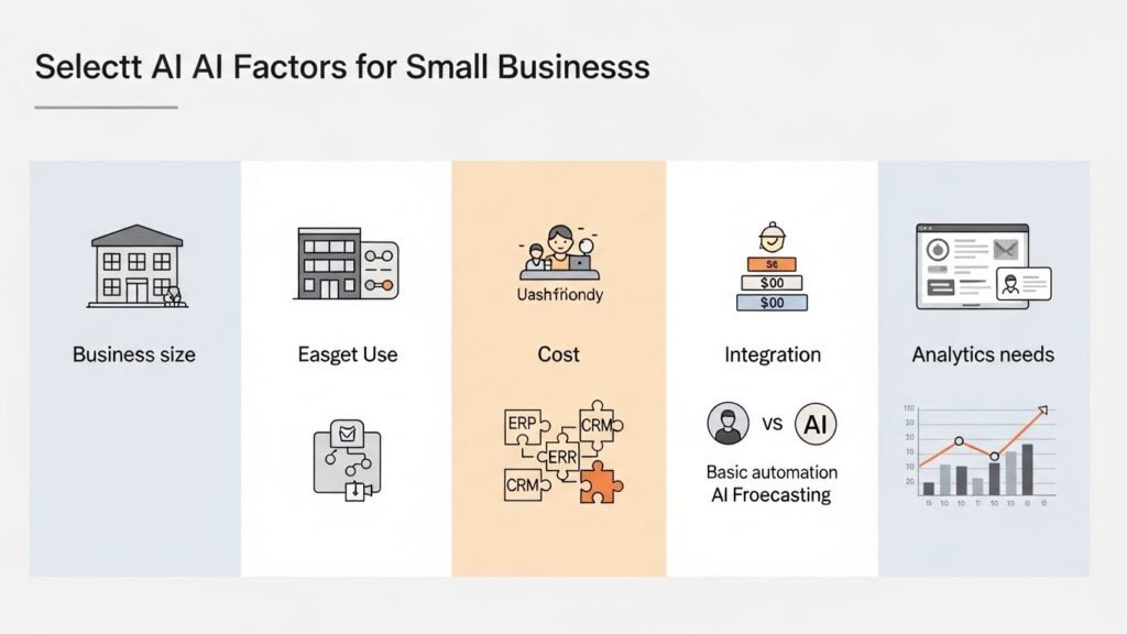 Key Factors to Choose the Best AI Software for Small Business