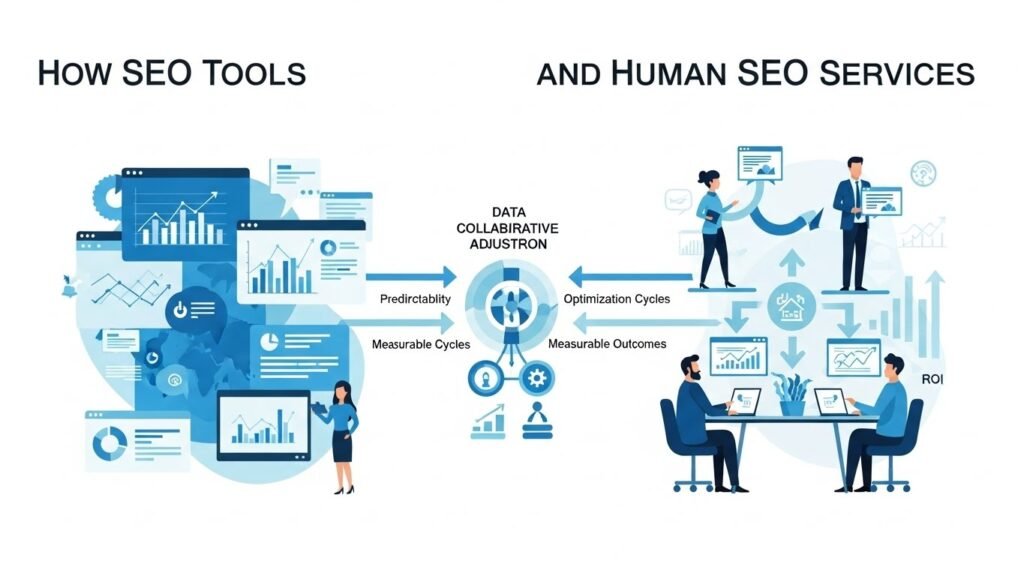 SEO Tools and SEO Services: How They Work Together