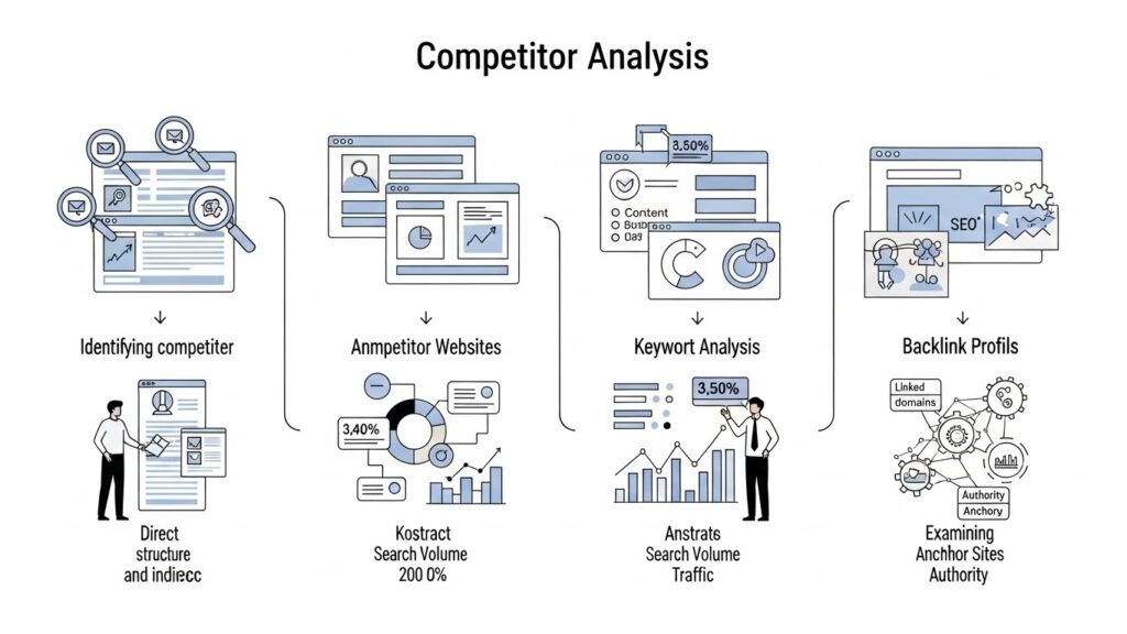 Key Components of a Competitor Analysis SEO Report