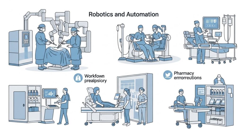 Robotics and Automation in Healthcare