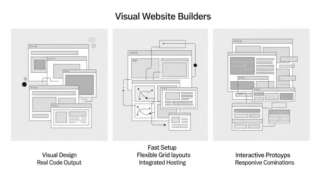 Best Web Design Tools for No-Code and Visual Builders