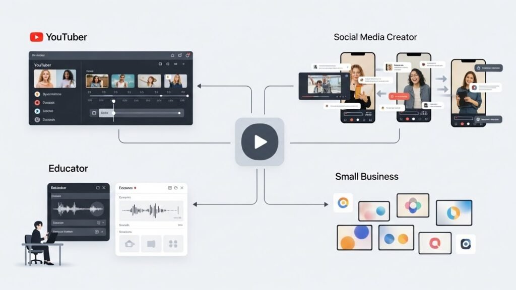 Best AI Video Editing Software 2026 for Different Types of Creators