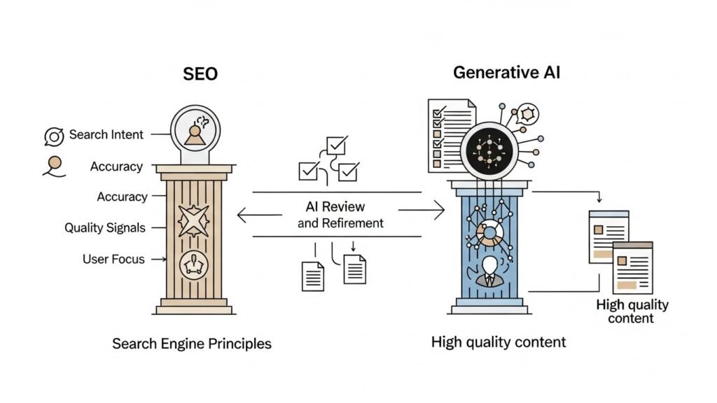 SEO and Generative AI: A Balanced Approach