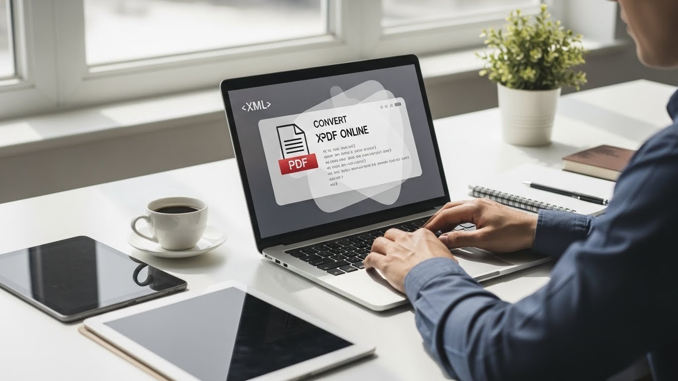 Best Ways to Convert XML File to PDF Online Without Software Installation Working with XML files is common in modern digital workflows, especially for invoices, reports, and structured data exchange. But XML files are not always easy to read or share with non-technical users. This is where the need to convert XML file to PDF online becomes important. A PDF version is clean, professional, and universally accessible on almost any device. The good news is that you no longer need heavy desktop software or complex setups to handle this task. Today, several online tools and services allow you to convert XML files into polished PDF documents directly from your browser. In this guide, we’ll explore the best ways to do it securely, efficiently, and without installing any software. Why Convert XML Files to PDF? Before diving into tools and methods, it’s important to understand why XML-to-PDF conversion is so widely used across industries. Better readability: XML is structured for machines, not humans. PDFs present the data in a clear, visual format. Professional sharing: PDFs look consistent across devices and are suitable for clients, partners, and regulators. Document integrity: PDF files preserve layout and formatting, reducing the risk of accidental edits. Compliance and archiving: Many industries require invoices and reports in PDF format for record keeping. For these reasons, businesses and individuals often rely on an XML to PDF converter online to simplify their document workflows. Understanding XML to PDF Conversion XML files store data in a structured, tag-based format. On their own, they do not define how the content should look visually. When you convert an XML file to PDF, the tool typically does one of the following: Applies a predefined template to format the XML data Uses an XSL or XSLT stylesheet to control layout Automatically generates a basic, readable PDF layout Online converters handle this process behind the scenes, making it accessible even for users with no technical background.