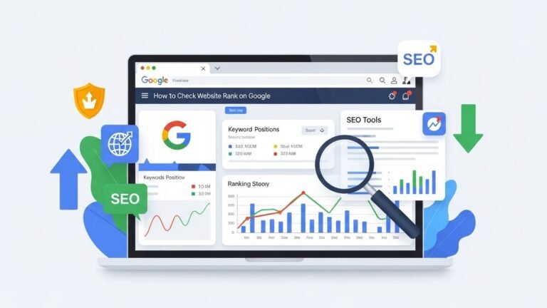 how to check website rank on google