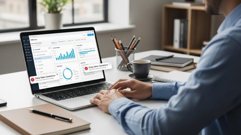 How act customer relationship management​ Improves Daily Sales Using ACT Question of the Day