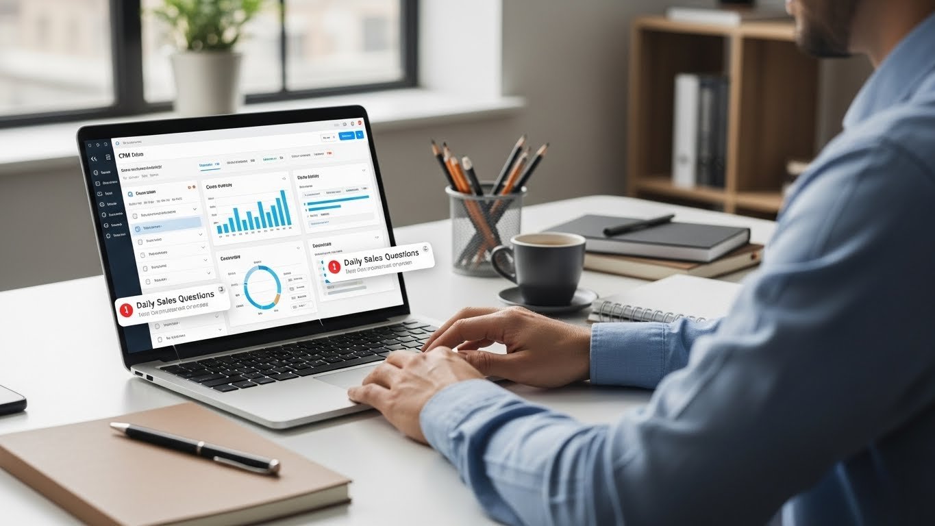 How act customer relationship management Improves Daily Sales Using ACT Question of the Day