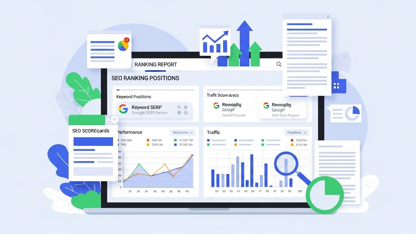 seo ranking reporting software